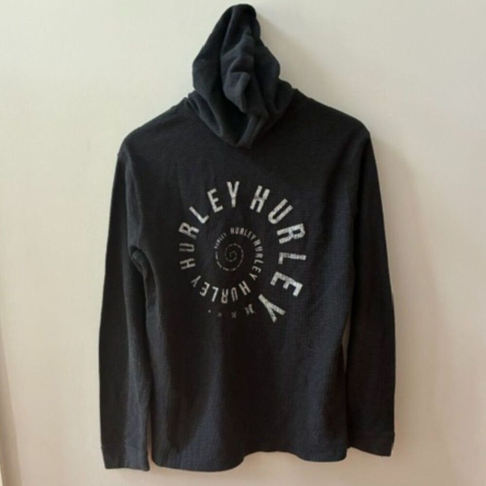 Hurley Hooded Long Sleeve Thermal Shirt | Men's Medium
